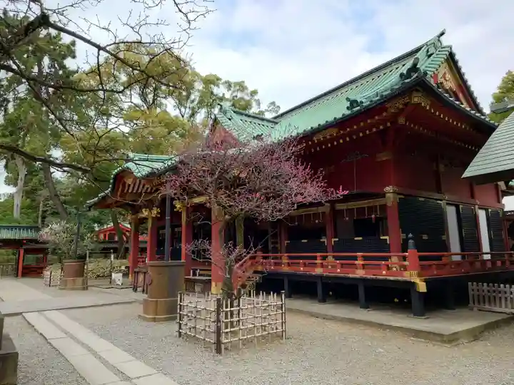 根津神社の本殿・本堂