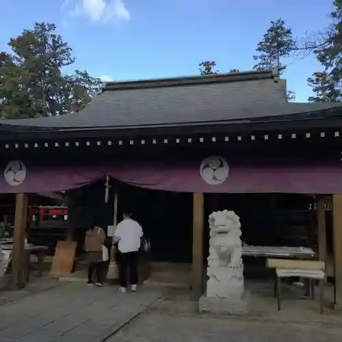 唐澤山神社の本殿・本堂