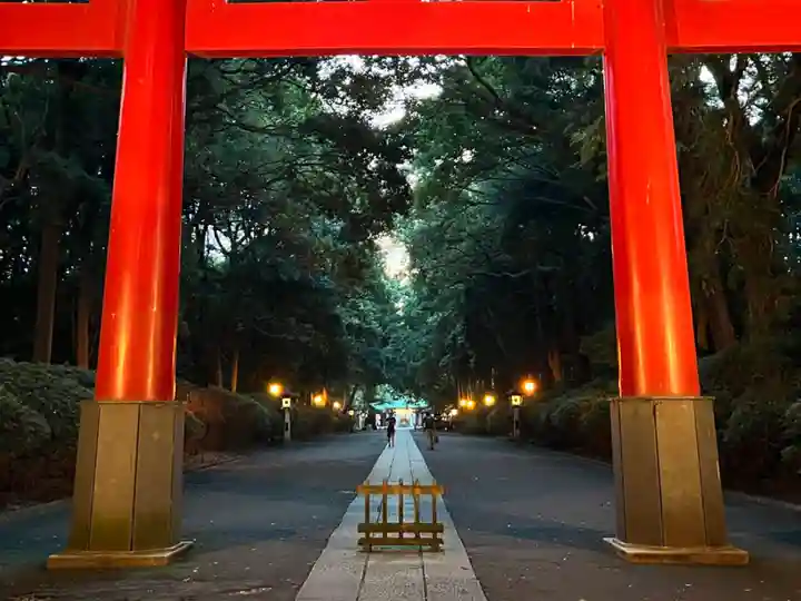大宮八幡宮の鳥居
