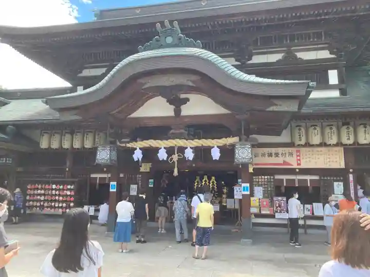 伊豫豆比古命神社の本殿・本堂