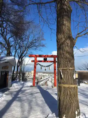 星置神社の鳥居