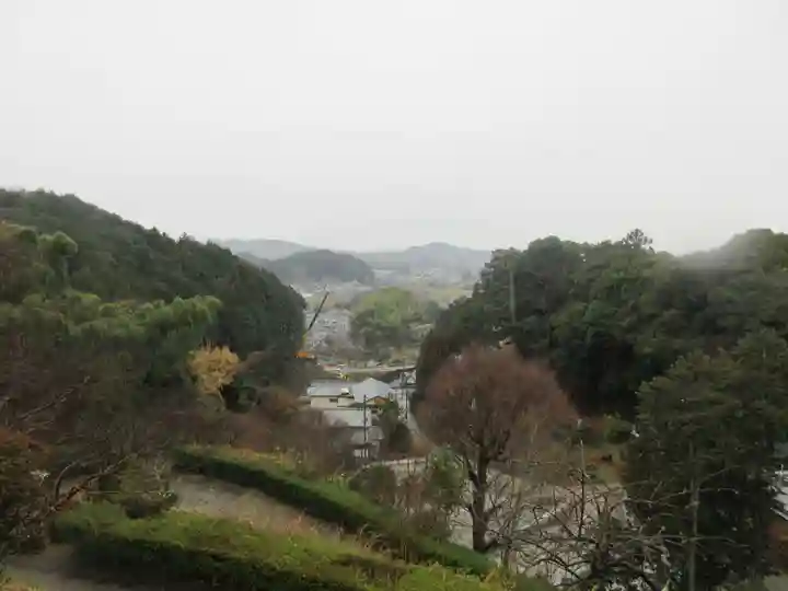 岡寺(龍蓋寺)の景色