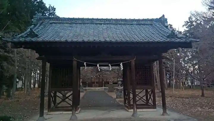 神部社の山門・神門