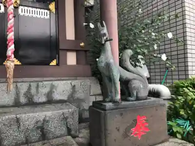伏見三寳稲荷神社の狛犬