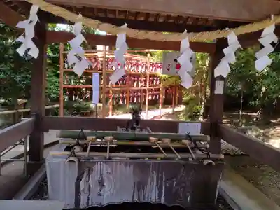 岩槻久伊豆神社の手水舎