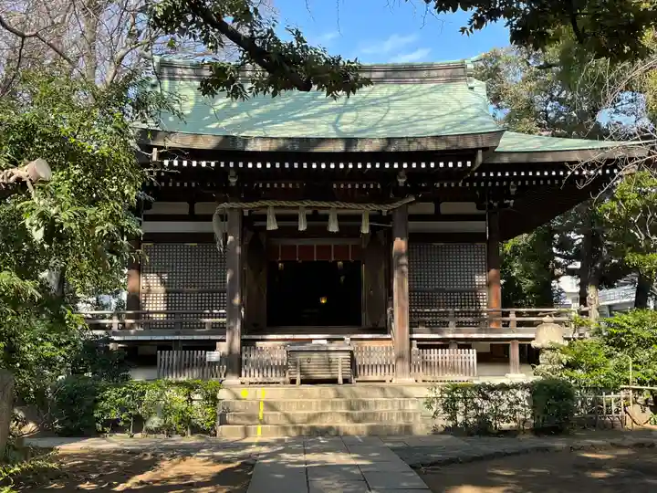 奥澤神社の本殿・本堂
