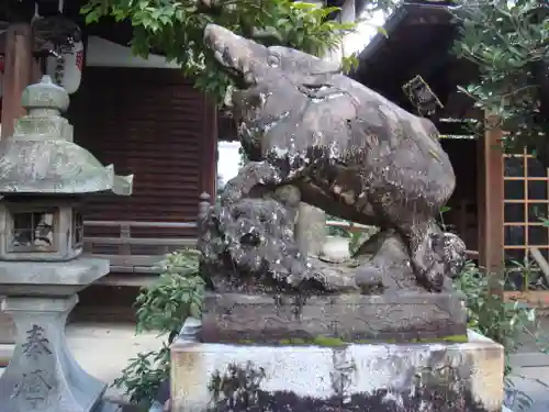 本法寺の狛犬