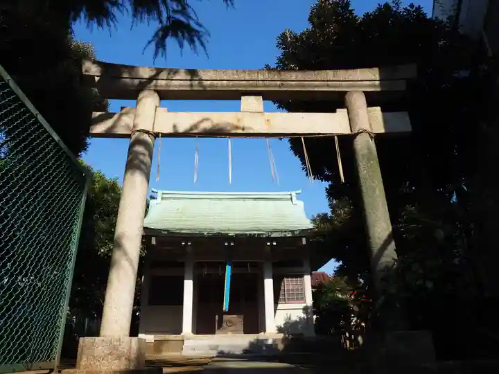 浅間神社の鳥居