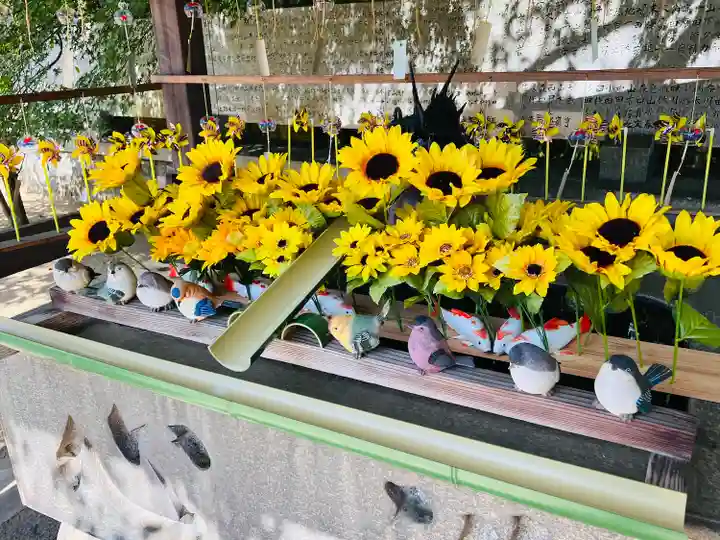 國分八幡宮の手水舎