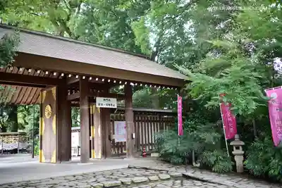 阿佐ヶ谷神明宮の山門・神門