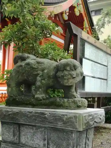 銚港神社の狛犬