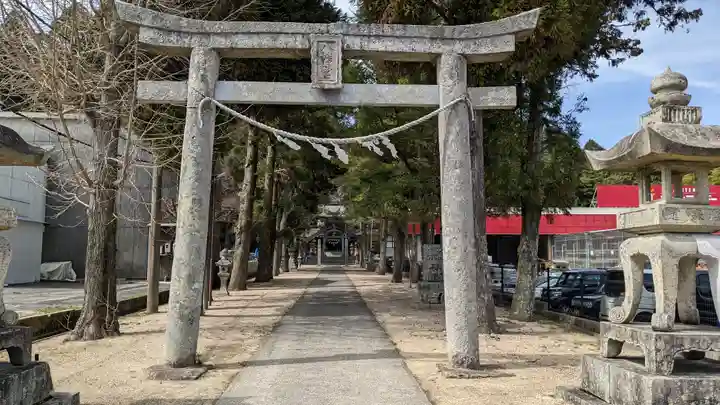 飛龍八幡宮の鳥居