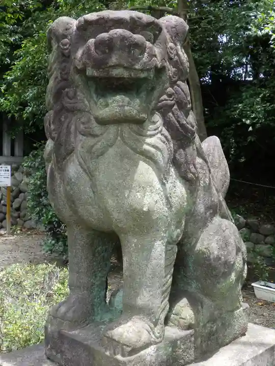 八柱神社(荒尾)の狛犬