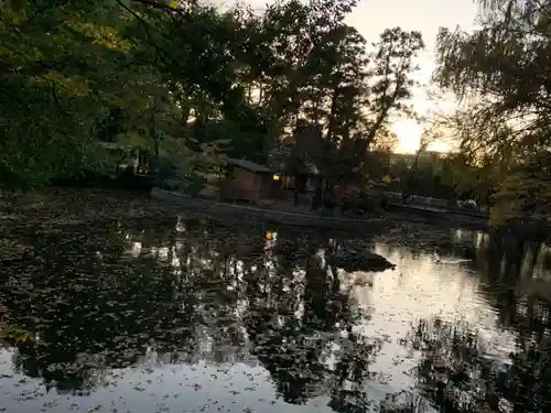 武蔵一宮氷川神社の庭園