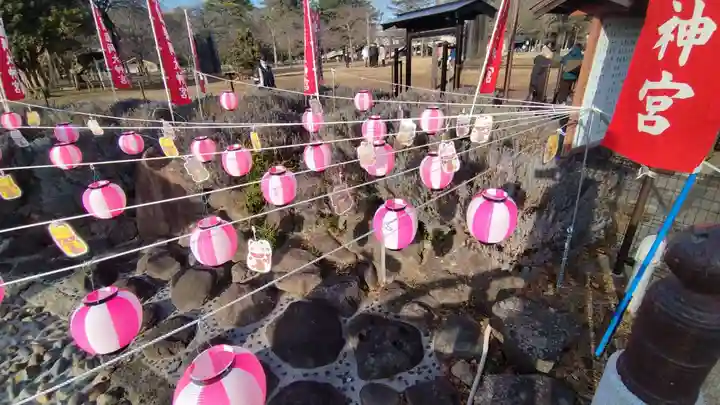 櫻岡大神宮の庭園