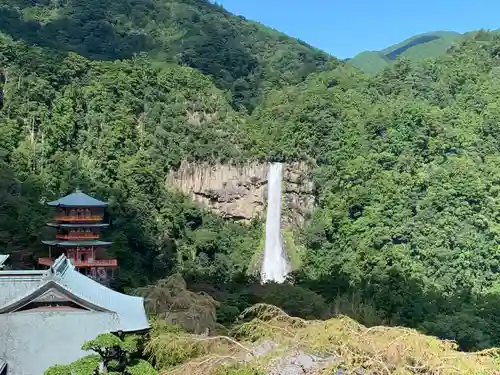 青岸渡寺の景色