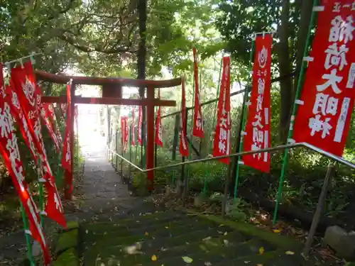 大江稲荷の鳥居