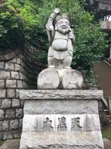 品川神社の像