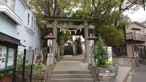 中村八幡宮の鳥居