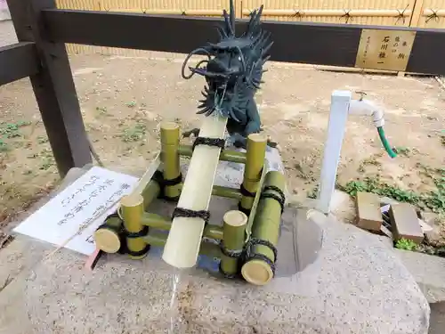 氷室神社の手水舎