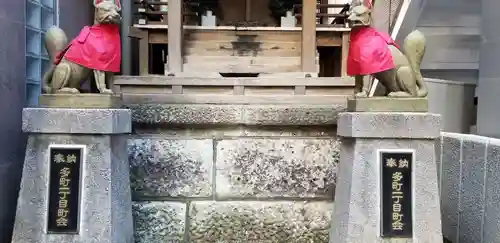 大柳稲荷神社の狛犬