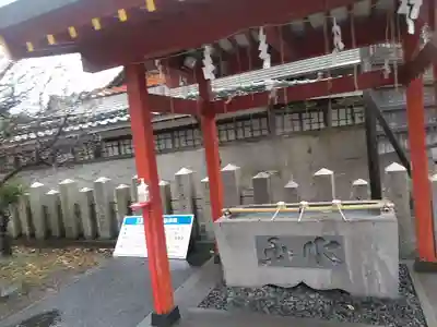 島田神社の手水舎