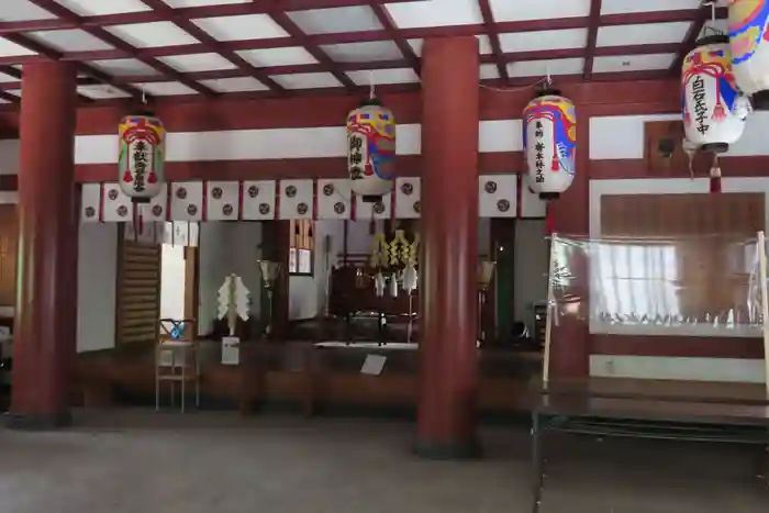 船津八幡神社の本殿