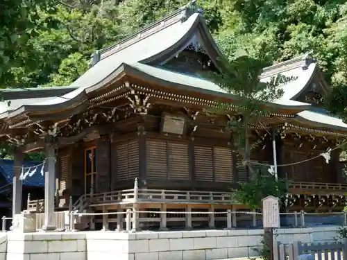 御霊神社の本殿・本堂