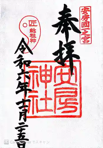 安房神社(千葉県)