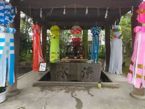 若宮神明社の手水舎