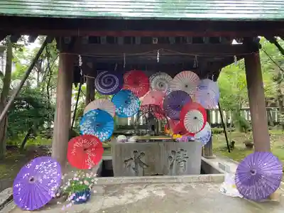 若宮神明社の手水舎
