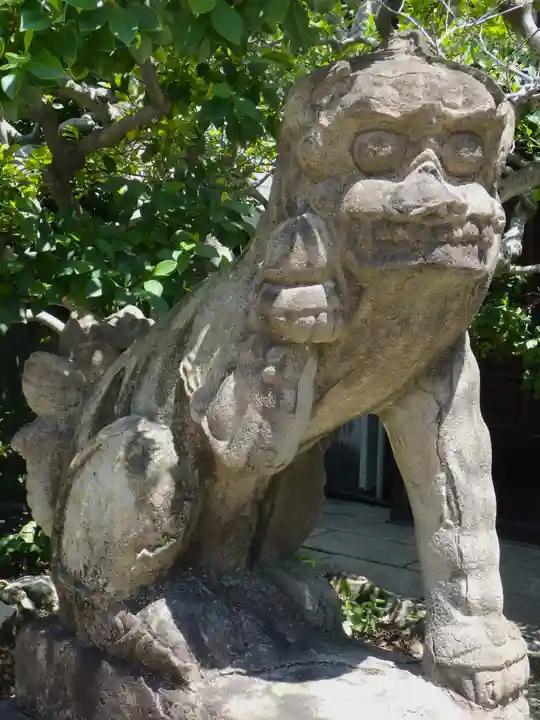 菅大臣神社の狛犬
