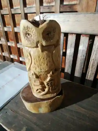 相馬妙見宮　大上川神社の像