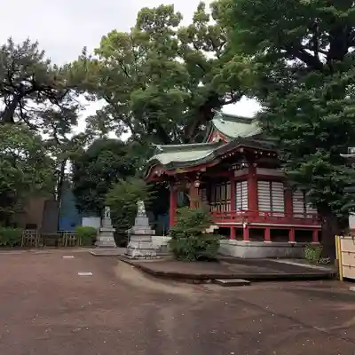 柴又八幡神社の本殿・本堂