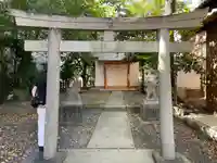 青木神社の鳥居