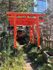  六本木天祖神社の鳥居