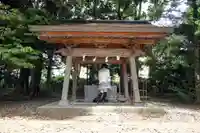 朝日森天満宮の手水舎