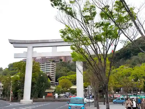 照國神社の鳥居