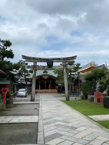 京都ゑびす神社の鳥居