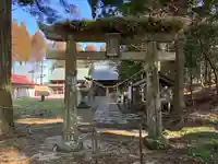 大野老松天満社の鳥居