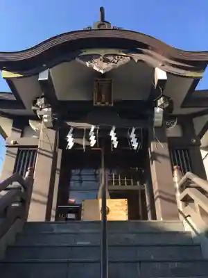 神楽坂若宮八幡神社の本殿・本堂