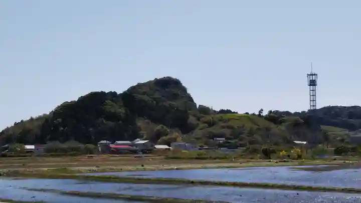 帝釈山女神社の景色