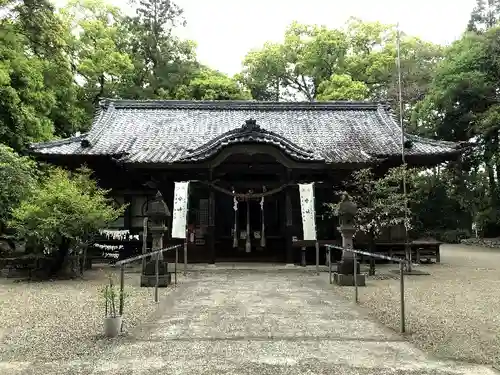 比木神社の本殿・本堂