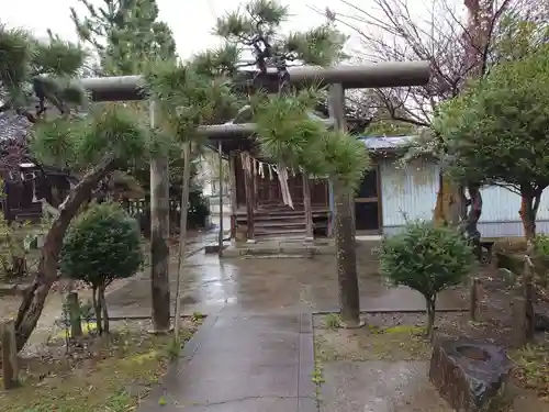 曽根神社の鳥居