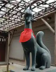 藤神稲荷神社の狛犬