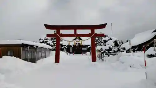 美瑛神社の鳥居