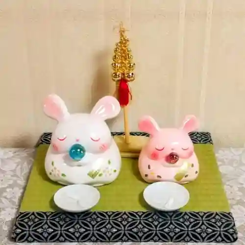 彌彦神社　(伊夜日子神社)の像