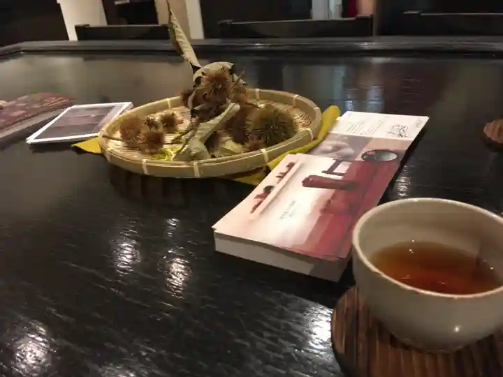 朝日稲荷神社の食事