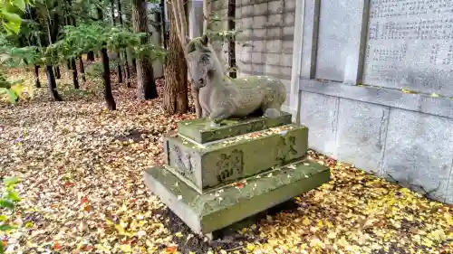 篠路神社の狛犬