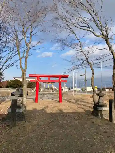 社台稲荷神社の鳥居